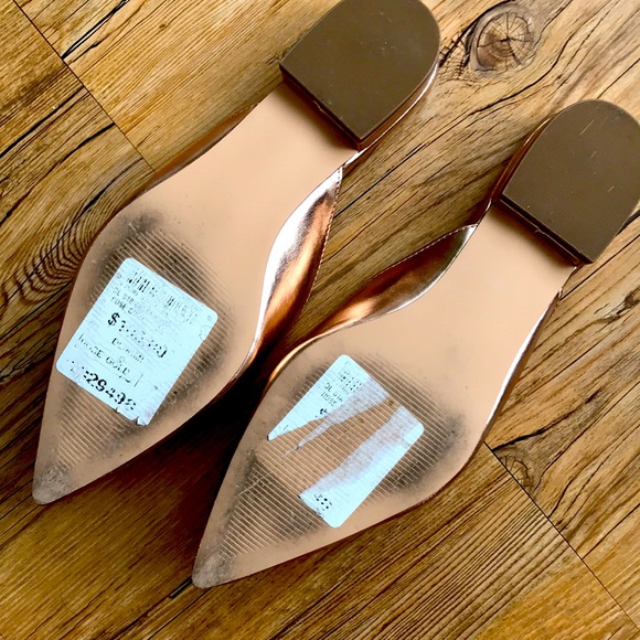Rose Gold Slip Ons - Picture 3 of 4